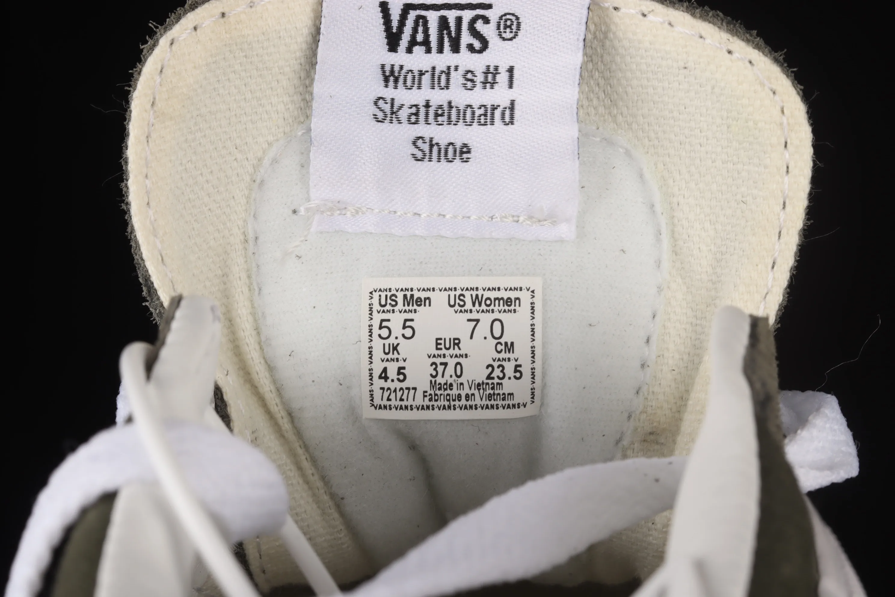 All categories Vans Vans series Vans Mid Vans China Special offer Vans SK8-Mid Reissue Vans squirrel green China casual shoes VN0A391F2BM
